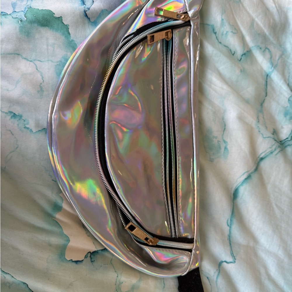 Holographic Silver Women's Bag
